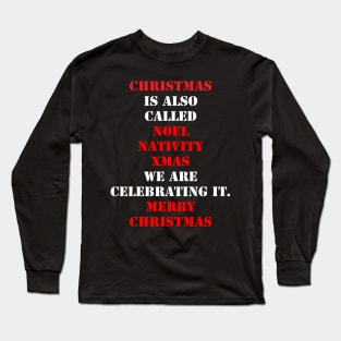 What is christmas? Long Sleeve T-Shirt